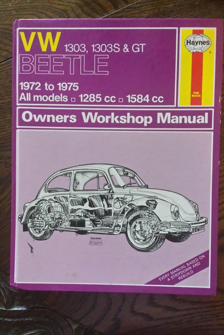Haynes Manual VW Beetle 1303 1303s & GT (72 - 75) up to P Classic Reprint  Only | eBay