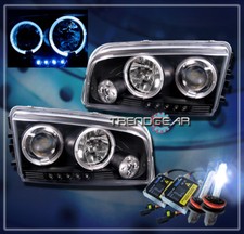 For 2006-2010 Charger Halo Led Projector Headlighthid 8k Black 2007 2008 2009 For 2006-2010 Charger Halo Led Projector Headlighthid 8k Black 2007 2008 2009