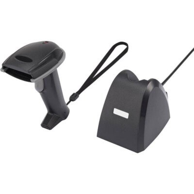 Renkforce CR6307ABU 1D Wireless LED Barcode-Scanner Hand-Scanner 1580311