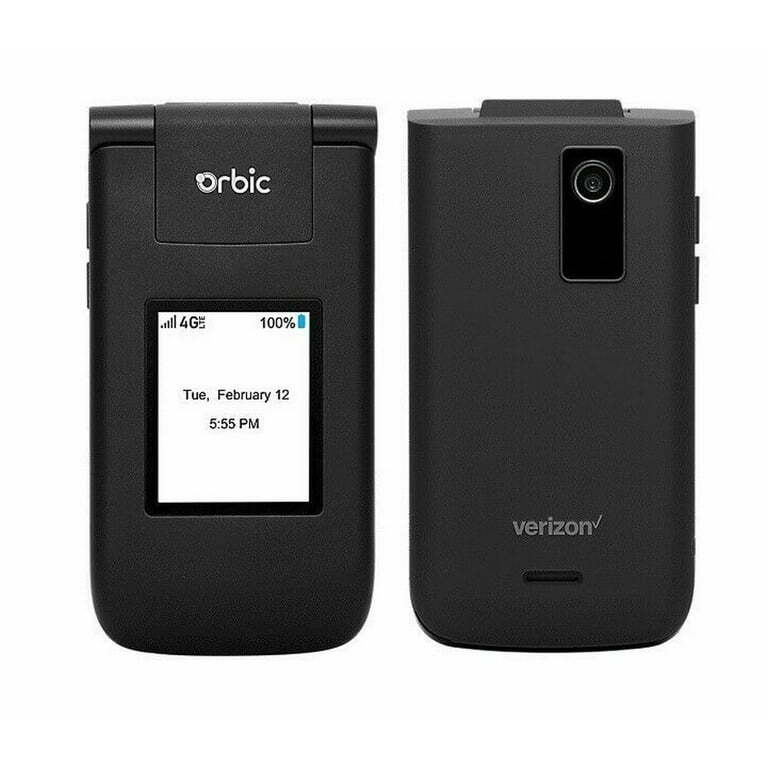 Excellent! ORBIC JOURNEY V 2200 Pre/Postpaid 4G LTE Flip