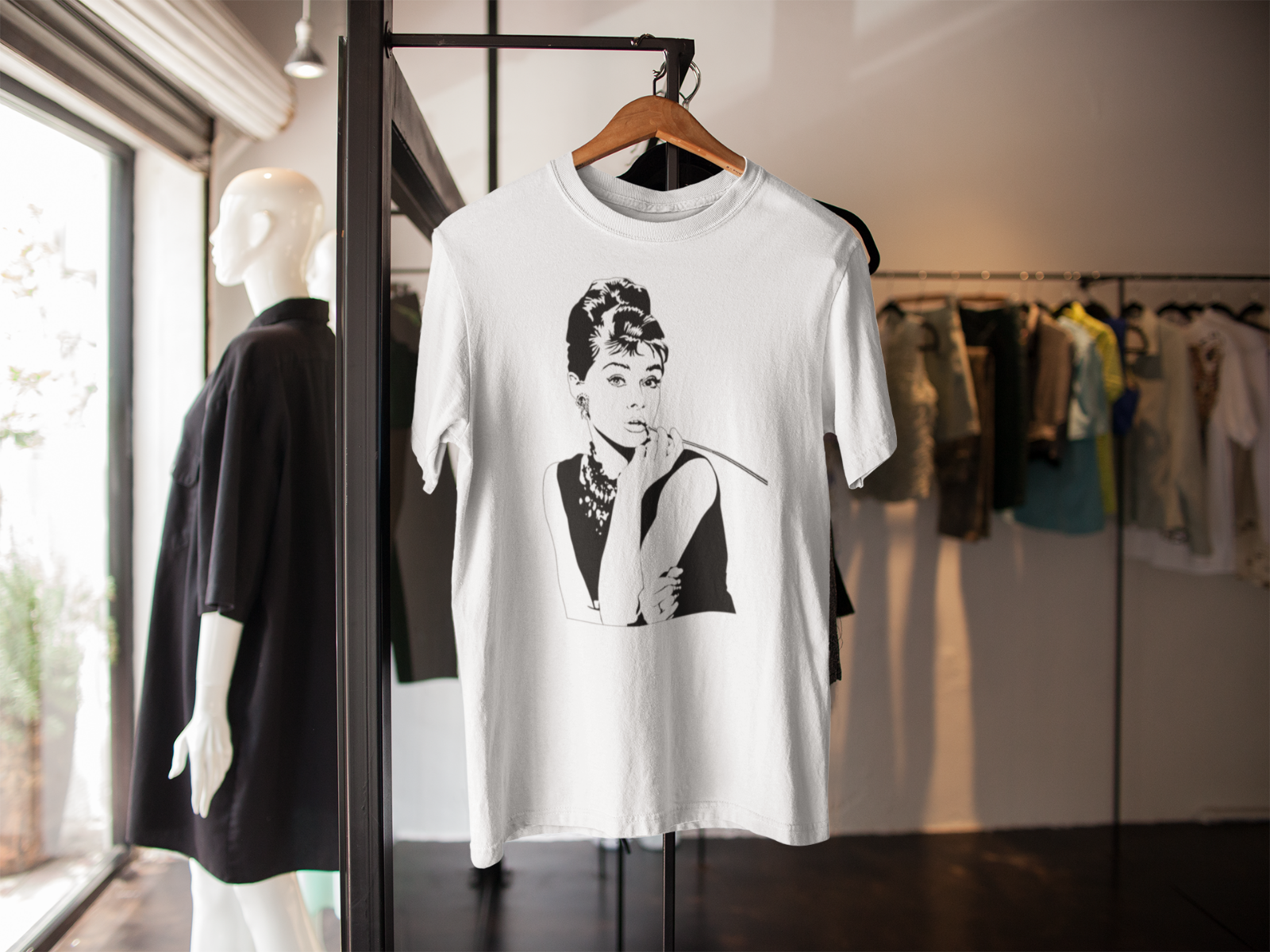 t shirt audrey hepburn