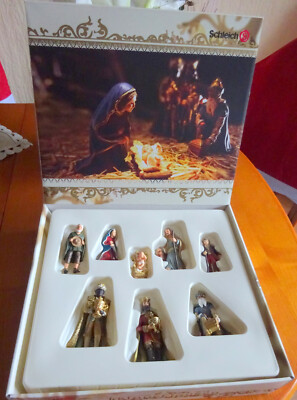 Schleich  Krippenfiguren 30600 Weihnachtskrippe,Top, In OVP  gute Wertsteigerung