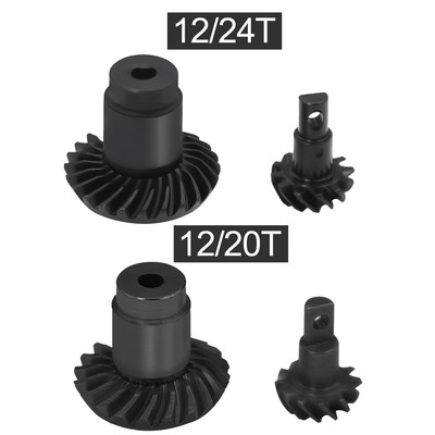 Stahllegierung Helical Axle Overdrive Zahnräder für 1/24 RC Car FCX18 FMS FCX24