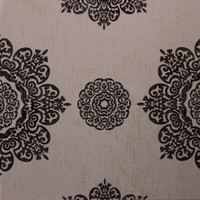 Bn Walls Tapete Belmont 49614 Taupe- Schwarz Ornament Vliestapete Vlies