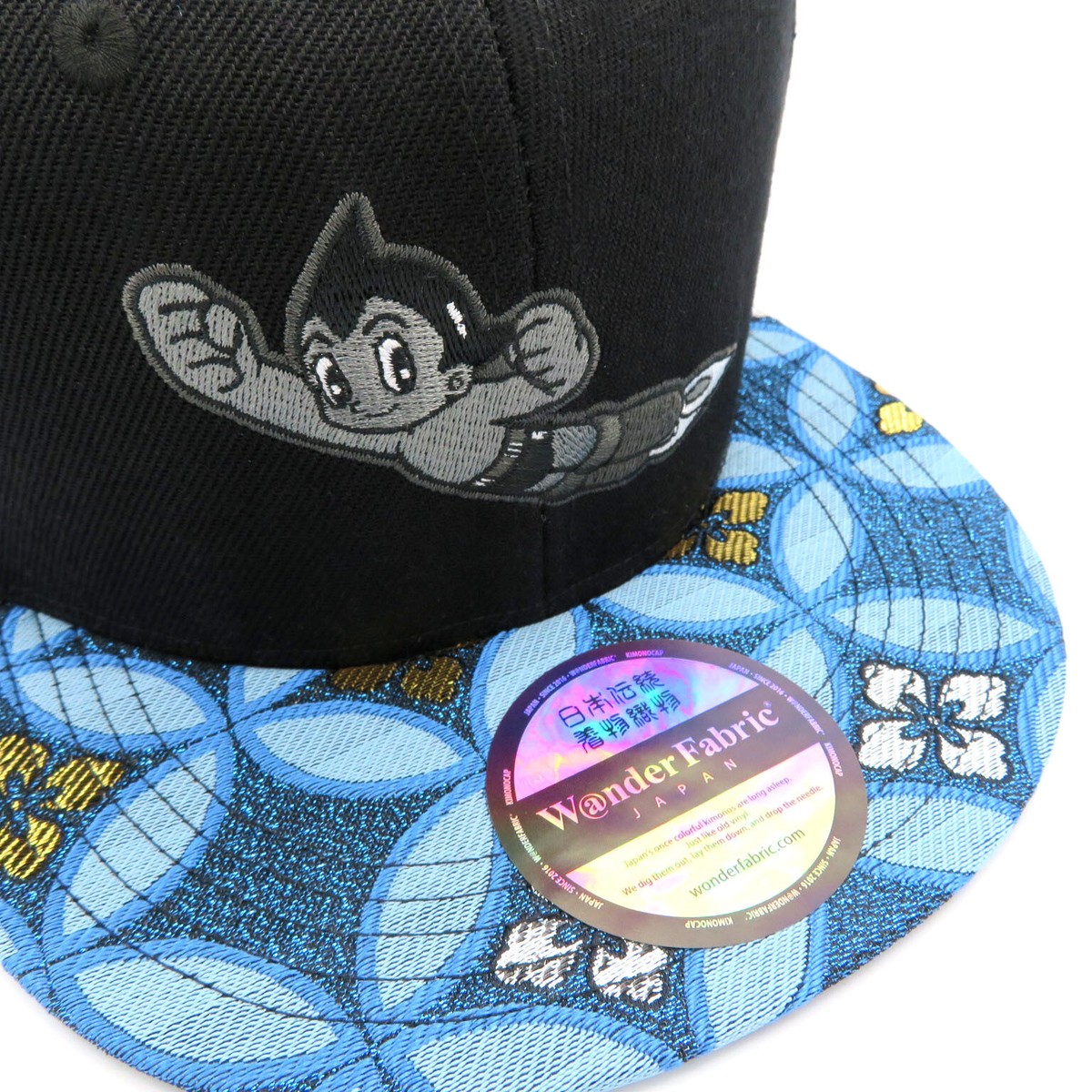 Astro Boy Atom Osamu Tezuka Cap Hat Embroidery Wonder Fabric