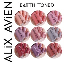 Alix Avien Pastel Pink Nail Polish Varnish Lacquer Earth Toned Series Shiny