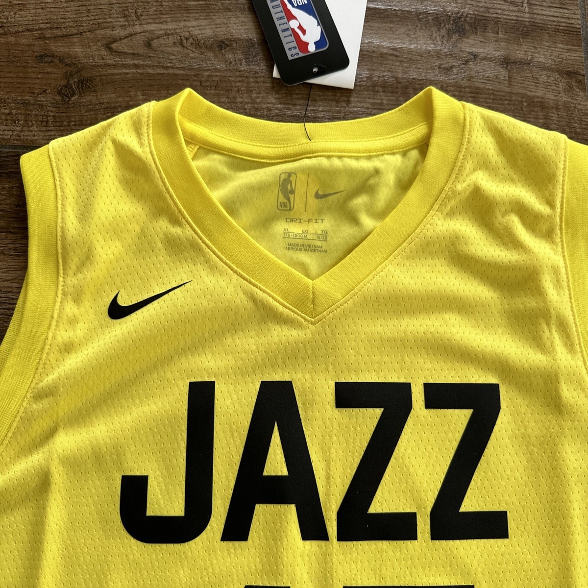 新品　ユタ　ジャズ　ユニフォーム　ナイキ　ドノバン　ミッチェル NEW Utah Jazz Nike Jersey DONOVAN Mitchell #45 Youth BOYS XL