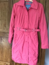 Nine West Womens Long Trench Coat Size S
