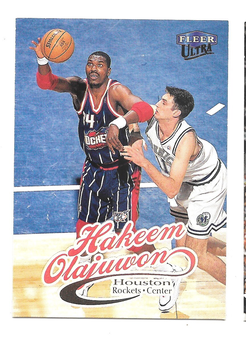 1998-99 Ultra Basketball Hakeem Olajuwon Rockets #68 NRMT