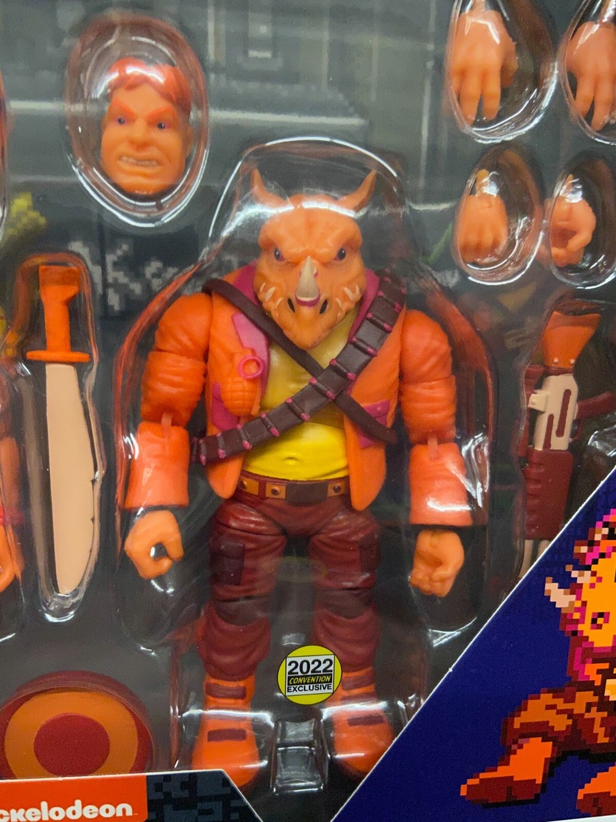TMNT Arcade Bebop & Rocksteady Figure 2 Pack 2022 SDCC PX