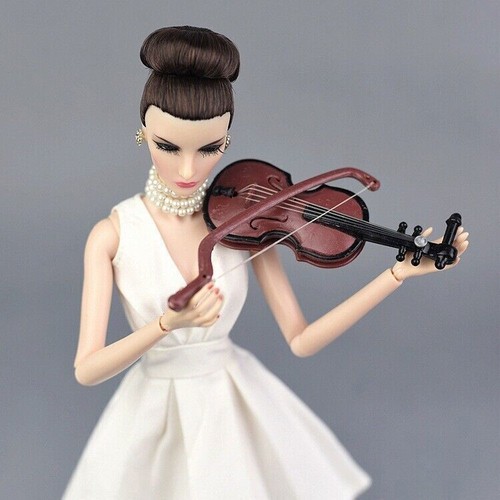 3x Dolls House Miniature 1:12TH Scale Guitar Cello Rock Music Furniture Decor - Picture 7 of 7