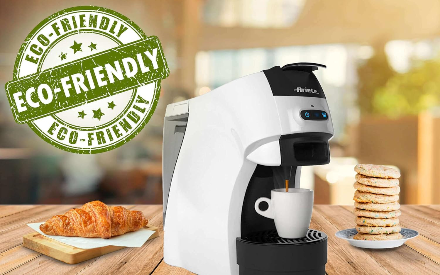 Ariete 1301 Macchina da Caffè Polvere e Cialde ESE - Offerta Online - 2