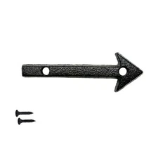 3" Vintage Rustic Cast Iron Metal House Numbers Address Letter Directional Ar...