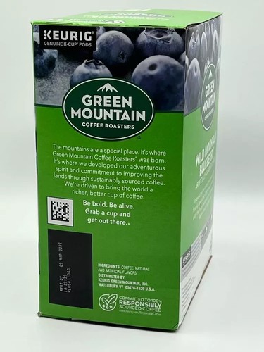 Green Mountain Wild Blueberry 24 K-Cup PODS - READ DESCRIPTON - Bild 4 von 6
