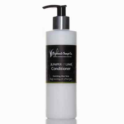 The Highland Soap Co Organic Juniper & Lime Aloe Vera Conditioner 250ml