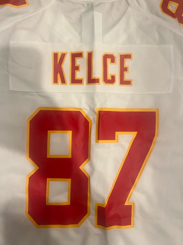 NWT Kansas City Chiefs Travis Kelce Nike Vapor Limited Jersey XL $175 NEW White - Picture 6 of 6