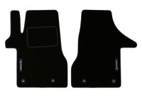 TA Technix FußMatten Set Mit Logo Passend FüR VW Transporter T5, T6, T6.1