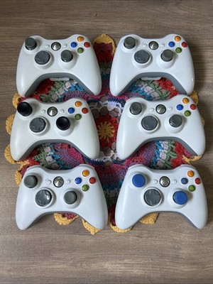 1x Original Microsoft Xbox 360 Controller Weiß