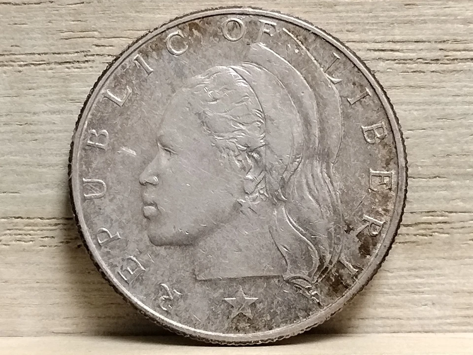 1960 50 Cents Liberia Silver Coin - Image 4 of 4