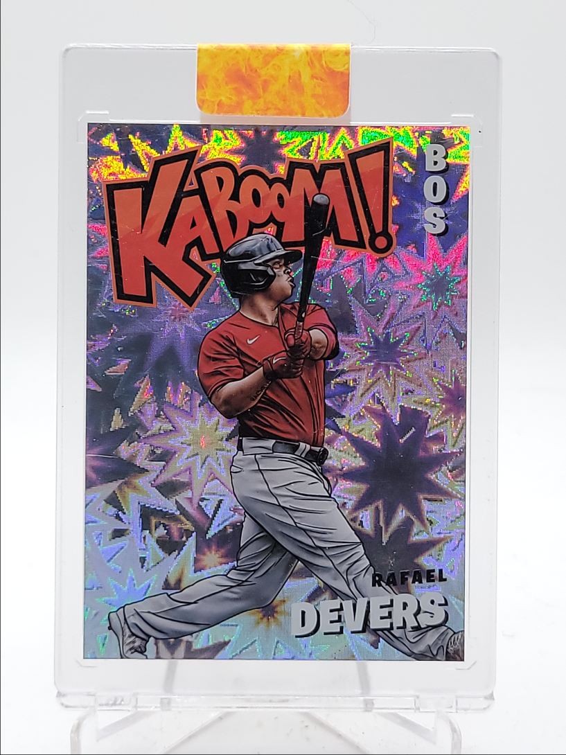 RAFAEL DEVERS 2022 ABSOLUTE KABOOM! BASEBALL SP BOSTON Q1814