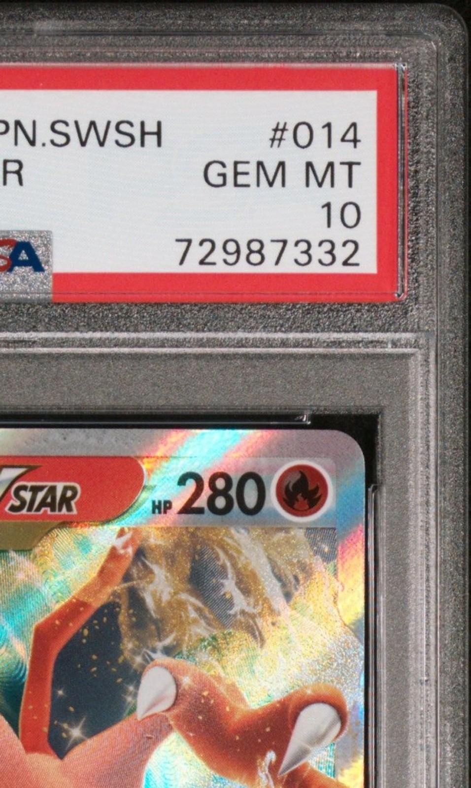 2022 Pokemon Japanese VSTAR Universe Charizard VSTAR PSA 10 #014 view 4