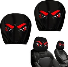 2 Stück Lustige Kopfstützenbezüge, Universeller Auto Kopfstützenbezug Set, Au...