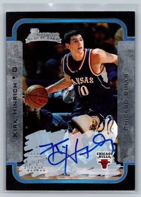 2003-04 Bowman Auto #148 Kirk Hinrich Autograph Rookie Card NM-M