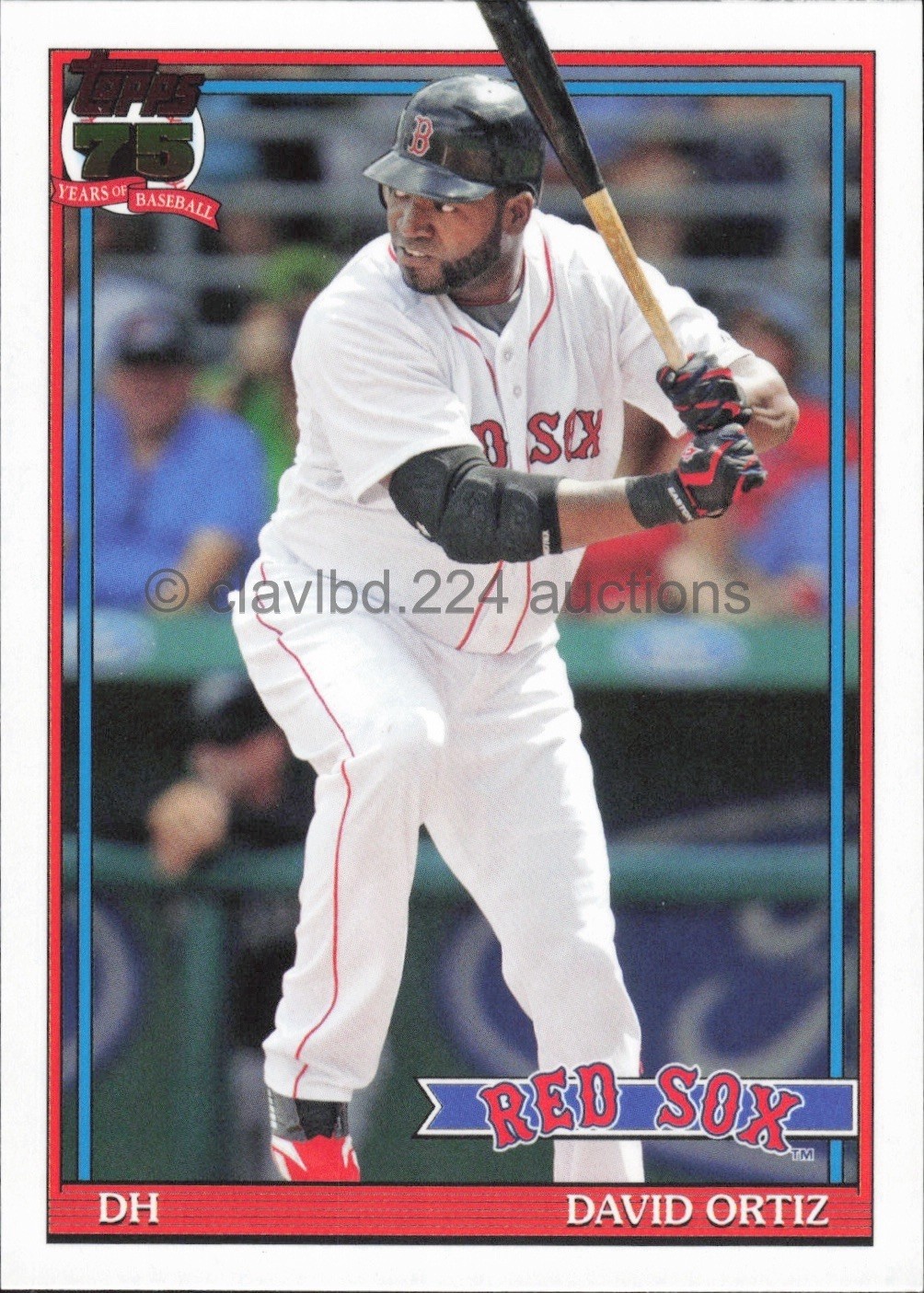 MLB 2026 TOPPS - David Ortiz - 1991 35th Anniv Insert #T91-15  Red Sox