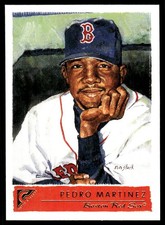 Pedro Martinez 2001 Topps Gallery #23 Red Sox MLB READ FREE SHIP AutographDen