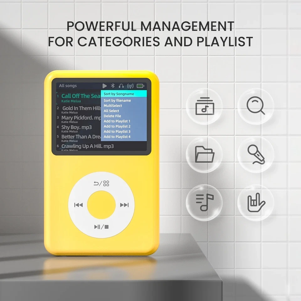 128GB iPod Classic MP3 Player - Bluetooth, HiFi, FM Radio, Video, Touch Walkman - Image 3 of 4