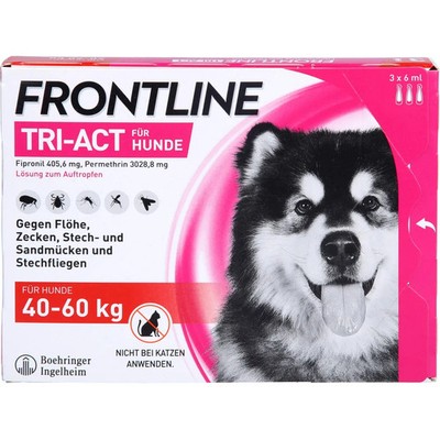 Frontline Tri-act Lsg.z.auftropfen F.hunde 40-60kg 3St - PZN 16359915