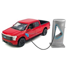 1:36 Ford F-150 Lightning Model Car Diecast Toy Cars Toys for Boys Kids Gift Red
