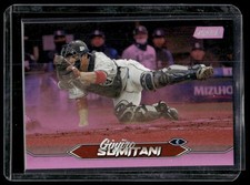 2024 Topps Stadium Club NPB #175 Ginjiro Sumitani Pink #/75