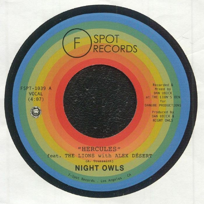 NIGHT OWLS - Hercules - Vinyl (7"")