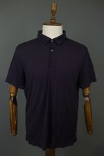 Icebreaker Purple Wool Short Sleeve Side Slit Popover Polo Shirt Size XL