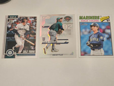 Cole Young Lot (3)- '25 Panini Prospects Silver Holo, '26 Topps Heritage & Ser 1