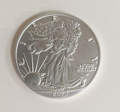 #ad 2023 1 oz American Silver Eagle Coin $79.99