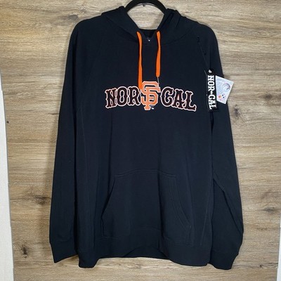 NWT San Francisco Giants Nor Cal Hoodie Size XL Pullover Sweater Bay Area