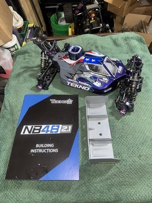 1/8 Tekno NB48 2.1 Nitro Buggy Kit  TKR9301 / New Build W/ Motor & Electronics!!