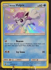 Alolan Vulpix SV8/SV94 Hidden Fates Shiny Vau...