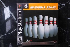 NO GAME- BOWLING Instruction Book Manual PLAYSTATION ONE 1