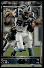 Greg Olsen 2015 Topps Chrome #87 Carolina Panthers