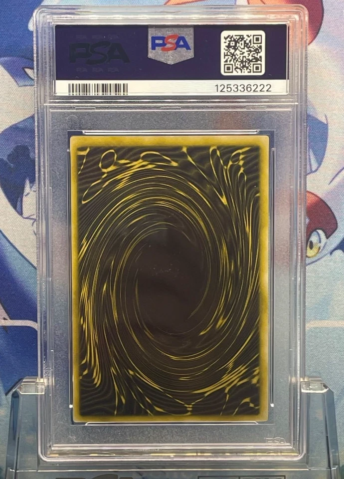 PSA 9 Mint Winged Dragon of Ra GBI-003 Secret Rare Promo YuGiOh English Holo - Image 2 of 2