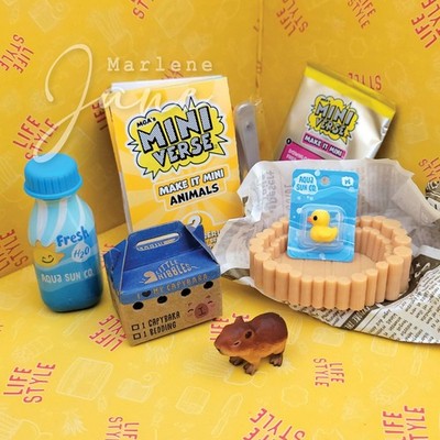 NEW! MGA's Miniverse Animals Series 2 - CAPYBARA - New/Unmade Make it Mini Pet