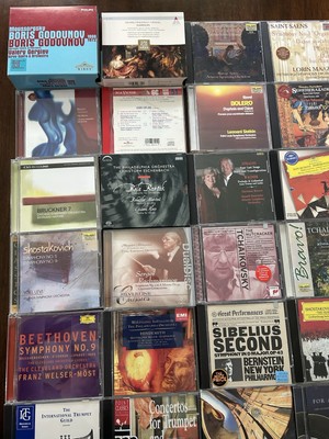 Huge Lot of 71 Classical Music CD s Beethoven, Copland, Dvorak, Mozart, And More