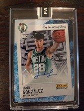 Hugo Gonzalez 2025-26 Panini Instant Water The Incoming Class Auto 10/10 Rookie