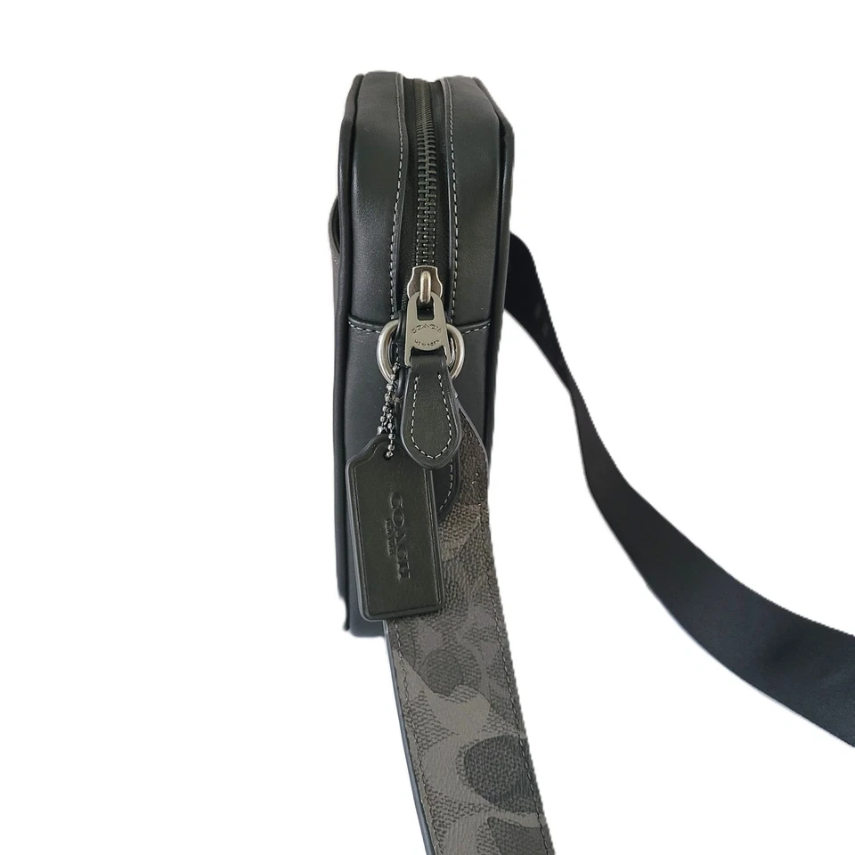 Bandolera Coach CAO74 Sullivan Signature Camuflada Bolso Mensajero Gris Multi Foto 3 de 4