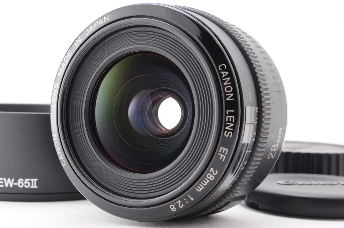 NEAR MINT】Canon EF 28mm f/2.8 full frame Wide Angle Prime Lens