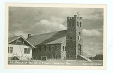 BROWNING,MONTANA-CHURCH OF THE LITTLE FLOWER-RPPC-#G-3-EKC-(MT-BMISC)