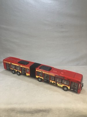 Dickie Toys City Express Bus-18  Red And Yellow-Doors Open And Close